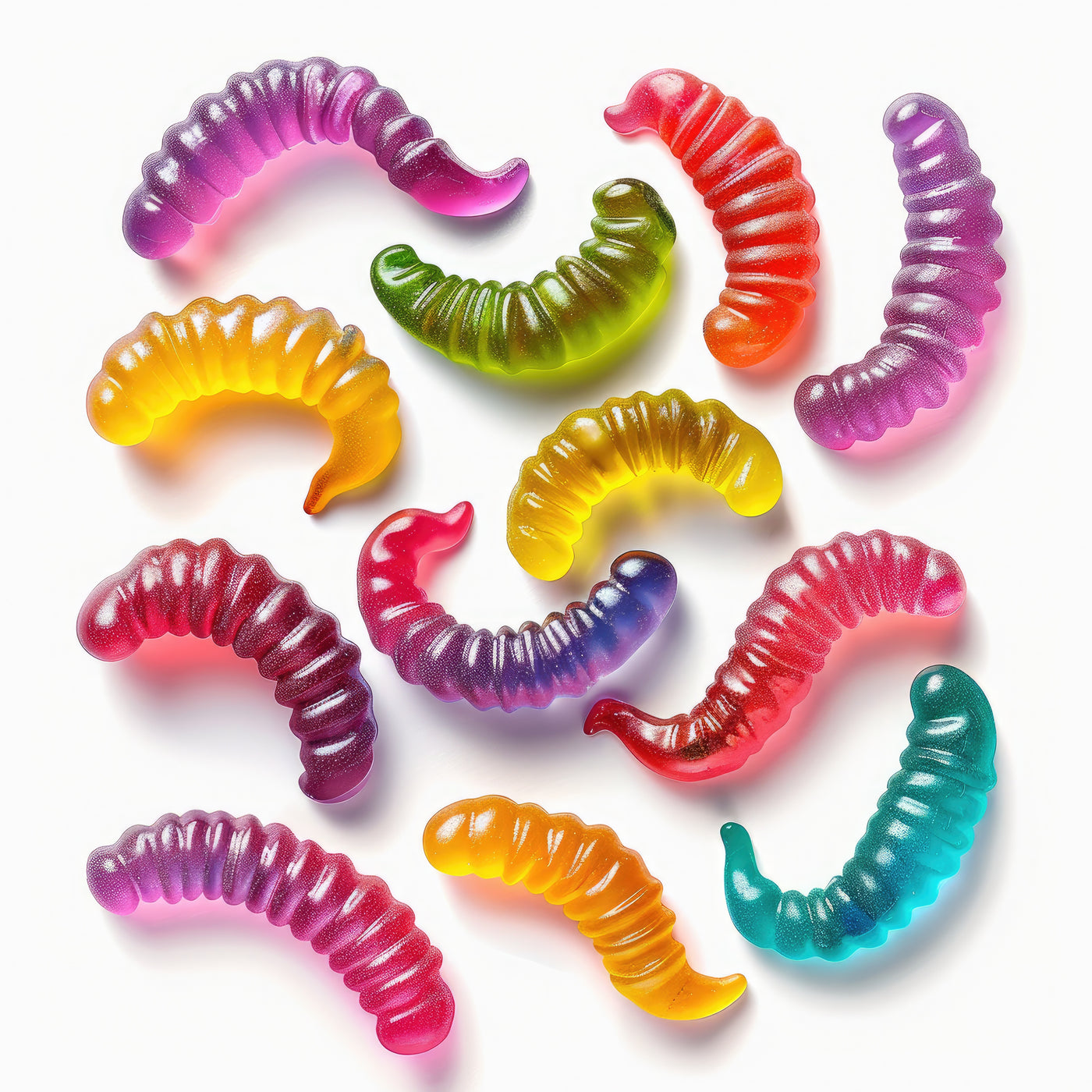 WF Gummy Worm Candy SC