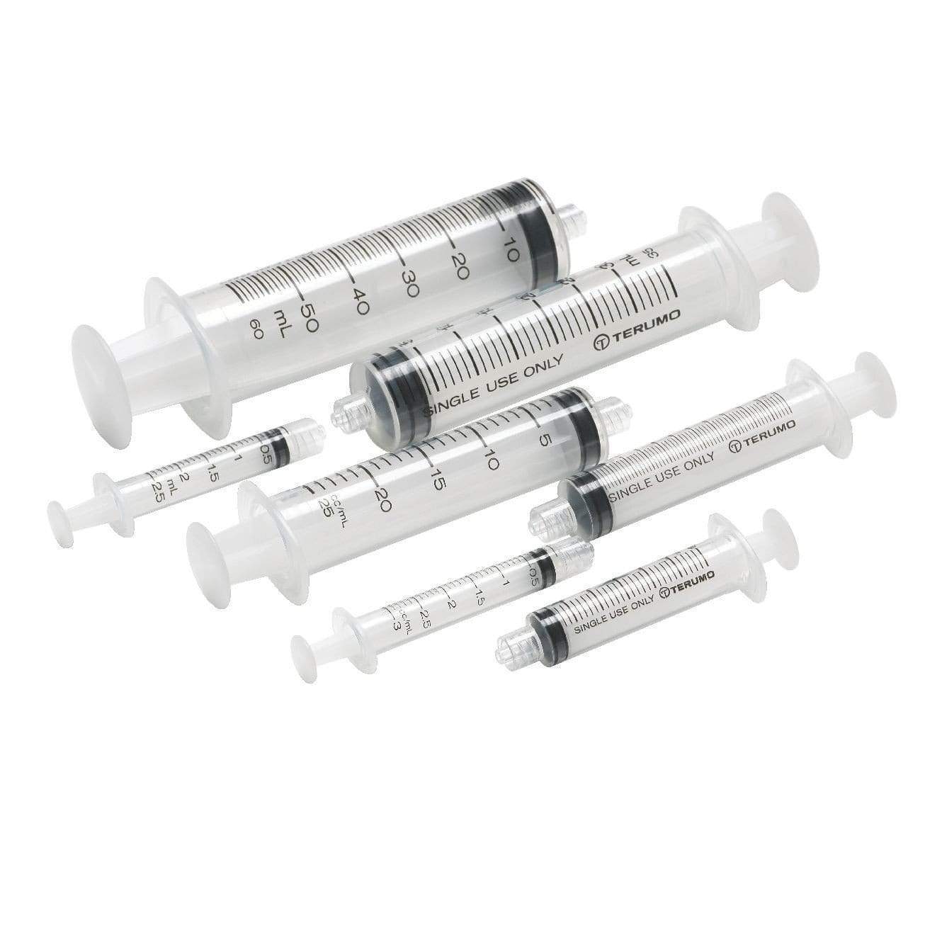 Terumo 3ml Hypodermic Syringes-universal flavours